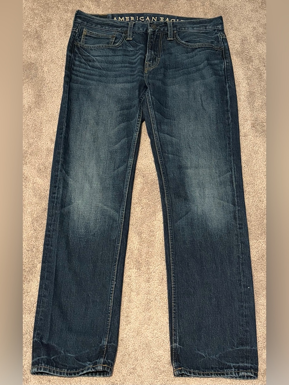 American Eagle Men’s Slim Fit Dark Wash Denim Jeans Size 31x32